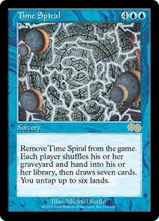 MTG 時のらせん 英語 2 時のらせん/Time Spiral》[USG] 青R | 日本