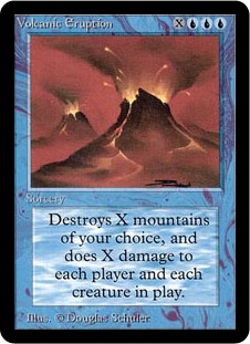 噴火/Volcanic Eruption》[LEB] 青R | 日本最大級 MTG通販サイト
