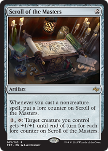 達人の巻物/Scroll of the Masters》[FRF] 茶R | 日本最大級 MTG通販