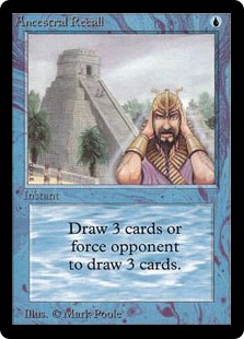 委託商品】《Ancestral Recall》[2ED] 青 SP | 日本最大級 MTG通販