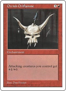 オークの軍旗/Orcish Oriflamme》[LEB] 赤U | 日本最大級 MTG通販