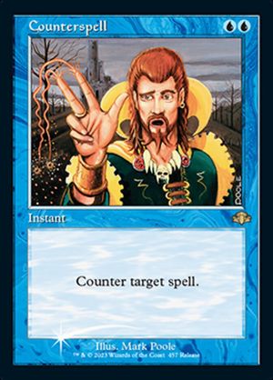 Foil】(457)《対抗呪文/Counterspell》(発売記念)[DMR-P] 青 | 日本