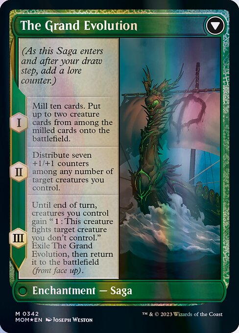 342)【ダブルレインボウ・Foil】《ヴォリンクレックス/Vorinclex