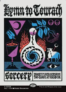 トーラックへの賛歌/Hymn to Tourach》(Illust.Scott Kirschner)[FEM