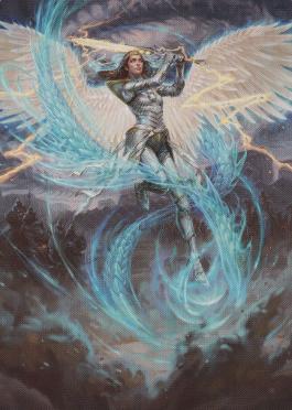 049)【アート・カード】嵐の討伐者、エルズペス[TDM] | 日本最大級 MTG