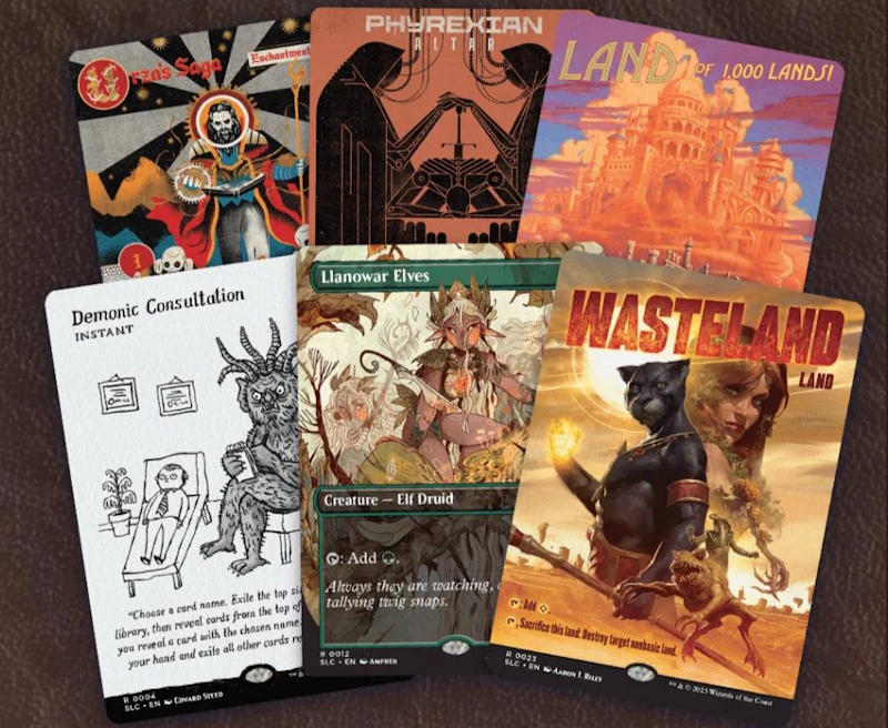 新たなSecret Lairの《ウルザの物語》 《ファイレクシアの供犠台