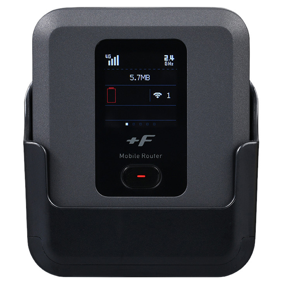 モバイルルーター+F FS040W 専用カー・セット 富士ソフト | モバイル