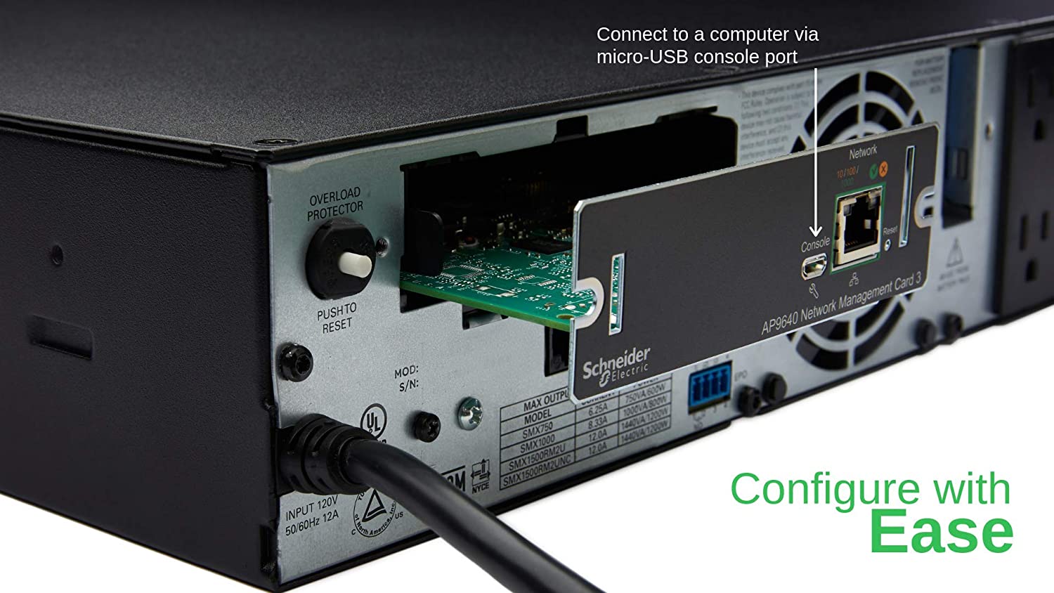 APC Network Management Card 3 AP9640J 温度監視機能無し | BizPARK