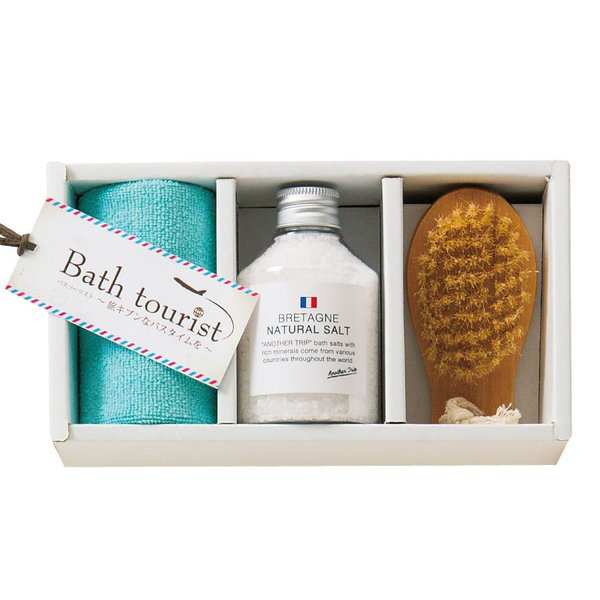 バスソルトセット バスツーリスト【ブルターニュナチュラルソルト