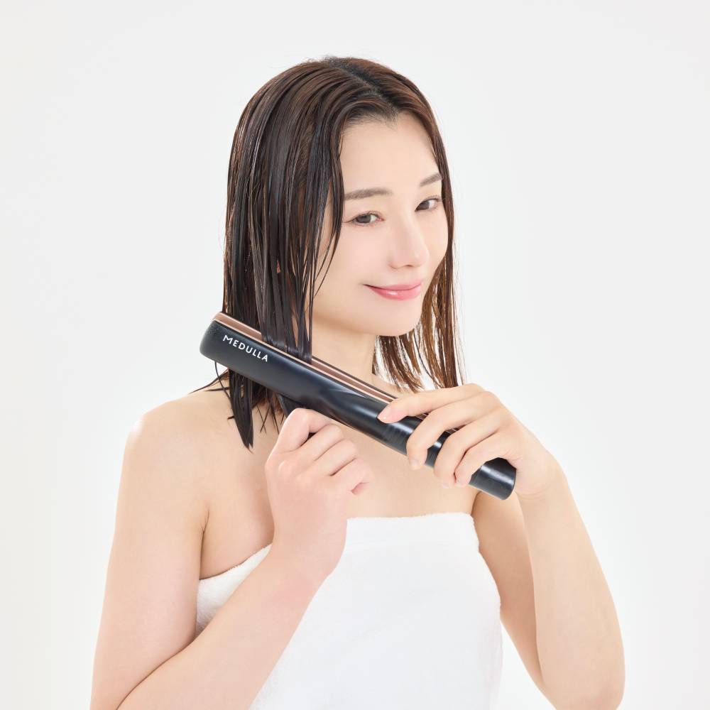 メデュラの超音波アイロン ソニックシャインプロ で実現！週1回10分で