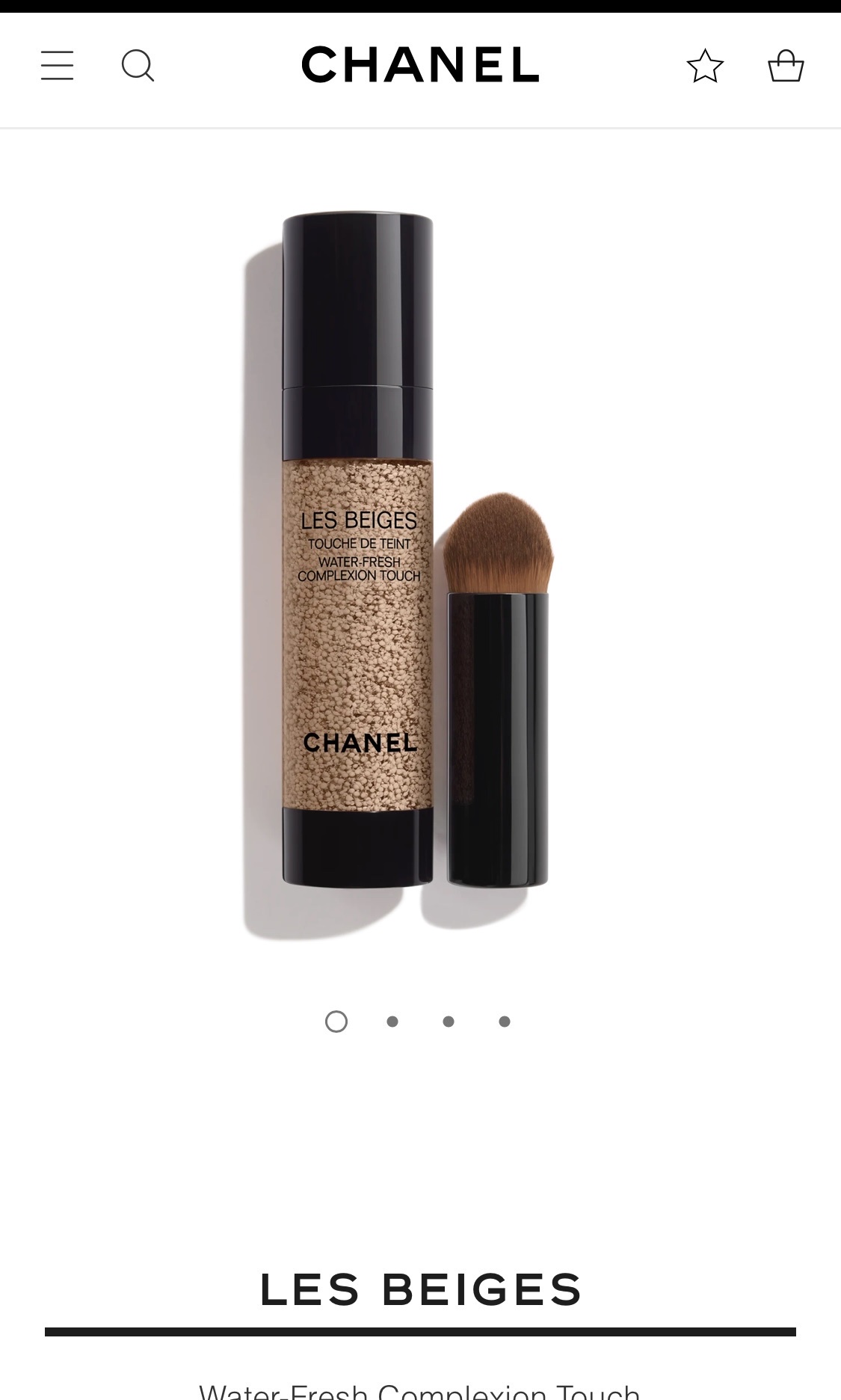 シャネル / レ ベージュ オー ドゥ タン ミディアム ライトの公式商品