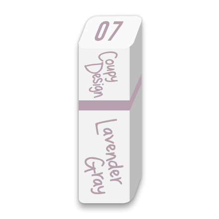 デコラガール / クーピー柄マット口紅 07 ラベンダーグレーの公式商品