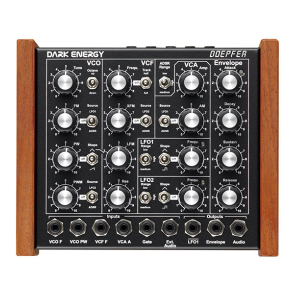 アナログシンセ、モジュラーシンセの入門にも最適！「Doepfer Dark