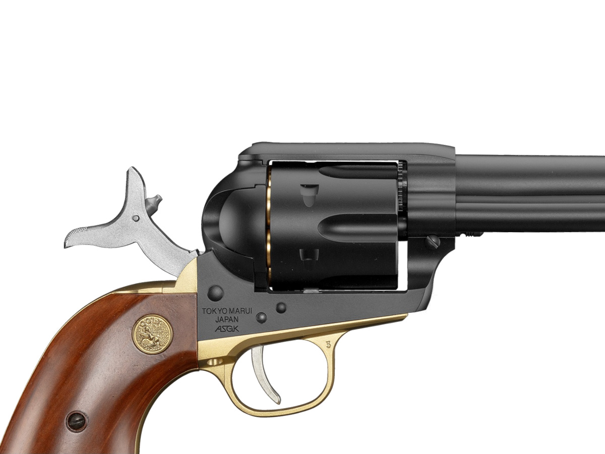 東京マルイ： SAA.45 キャバルリー 7 1/2インチ カスタム BK