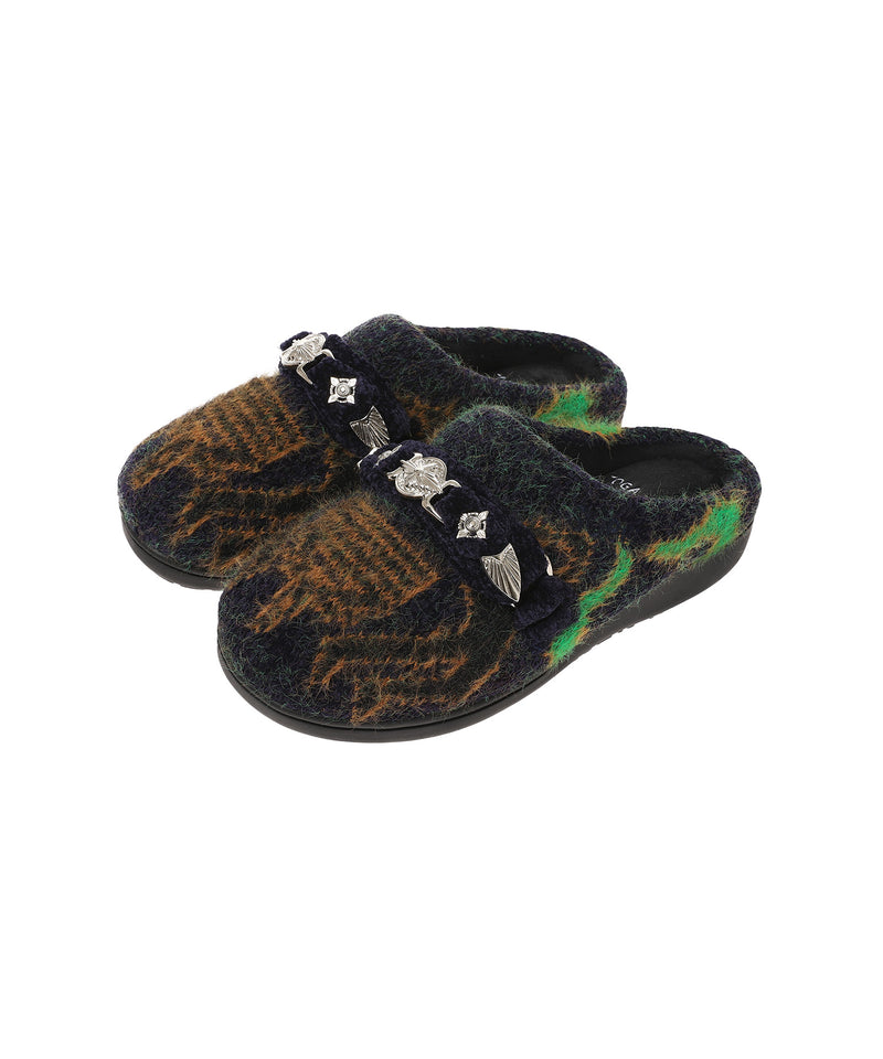 Knit Slip-On TOGA x SUBU｜トーガプルラ(TOGA PULLA)｜Forget-me-nots