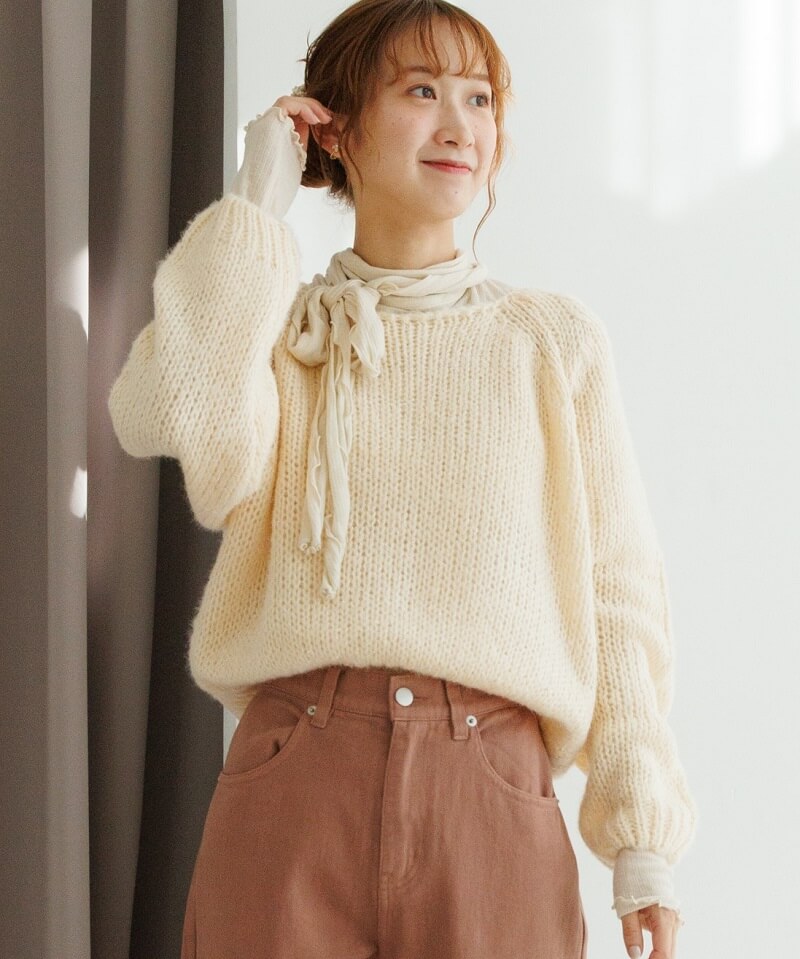 50%OFF】aurora knit top4～ｵｰﾛﾗﾆｯﾄﾄｯﾌﾟ4 | flower／フラワー公式通販
