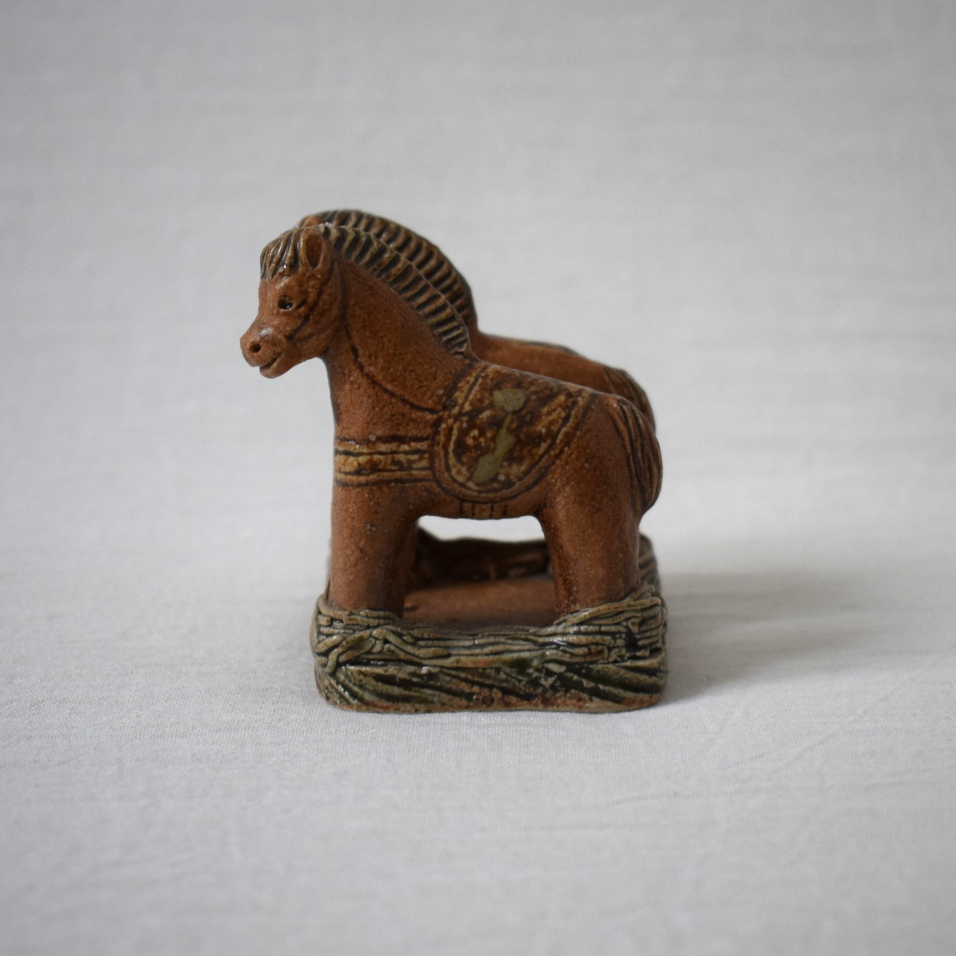 二頭の馬・鞍あり / Rutebo・ルーテボ | florantik