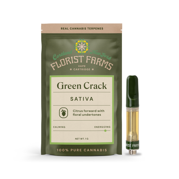 Green Crack | Vape Cartridge | 1g – Florist Farms