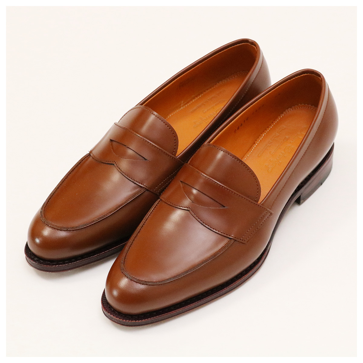 レザーコインローファー COGNAC ブラウン【Jalan Sriwijaya(ジャラン