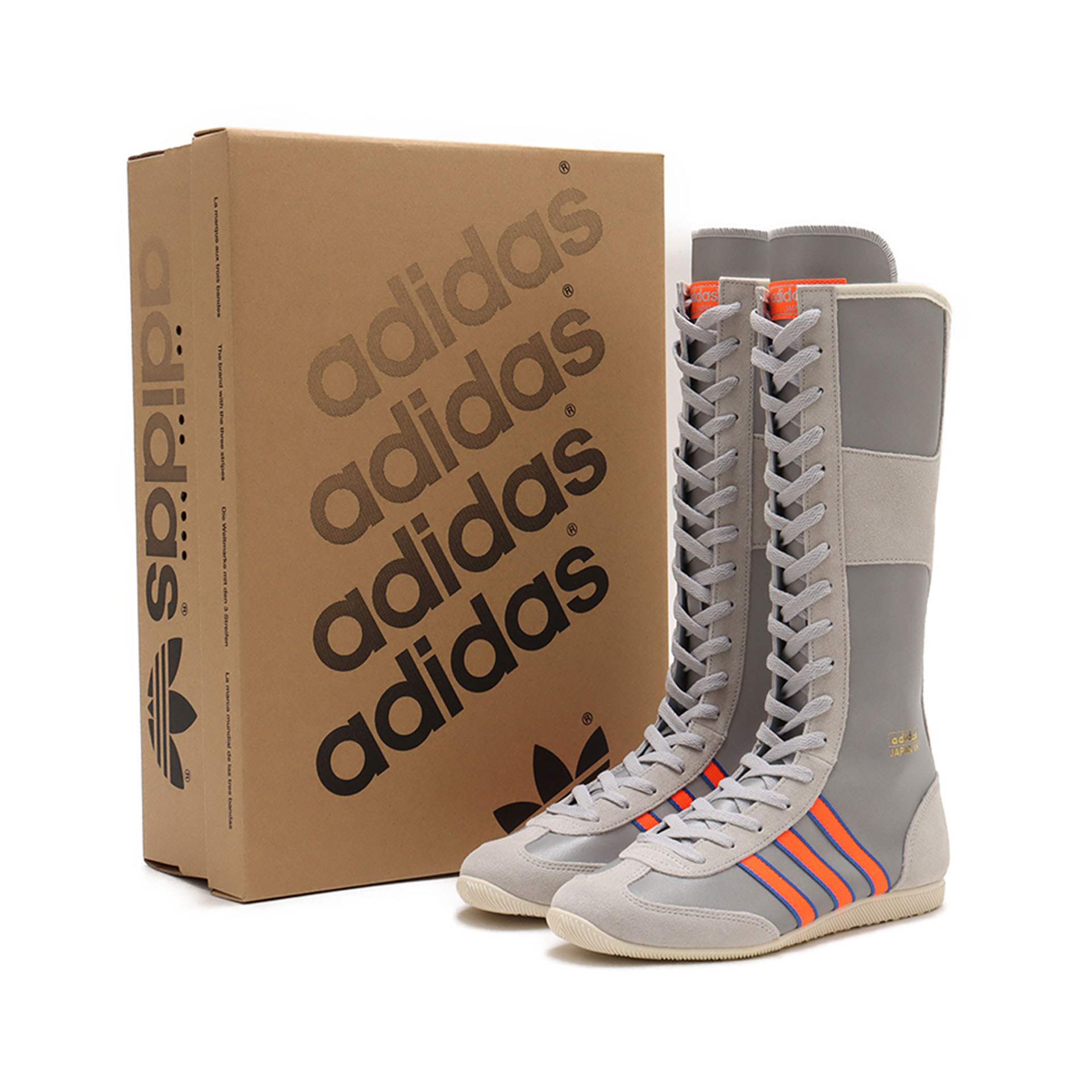 atmos pinkからadidas Originalsのスニーカーブーツ「JAPAN VH」が7月