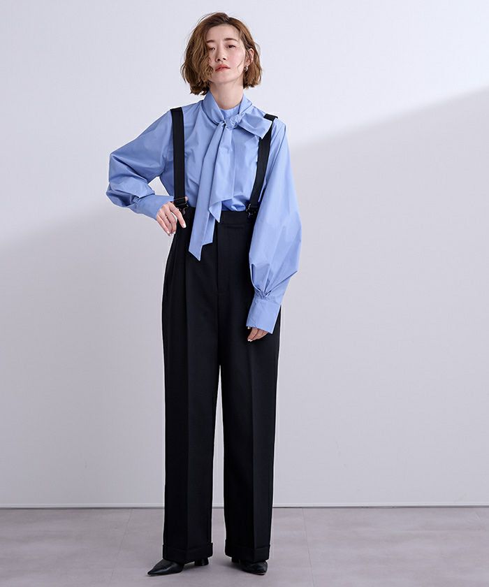 2wayボウタイブラウス【メール便可／100】 | ur's（ユアーズ）