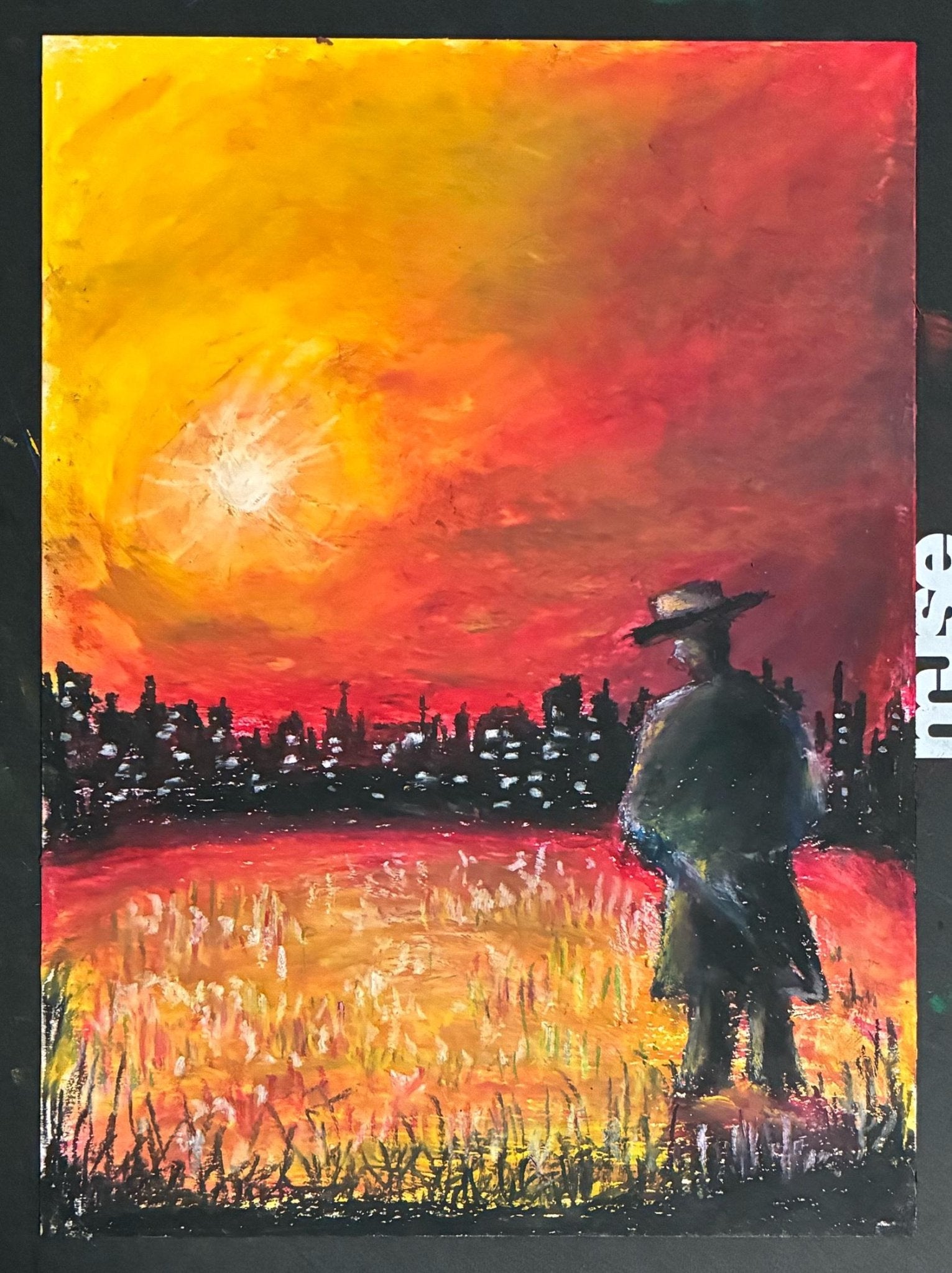 絵画の通販、購入ならFROM ARTIST/作品名：夕焼けの影/作家名：show