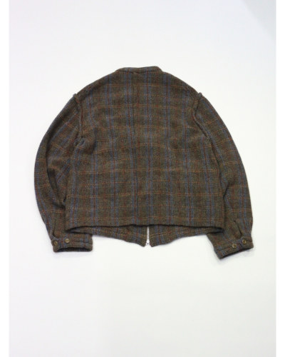 UNDERCOVER（アンダーカバー) UC2E4202 縮絨ウールチェックWZIP