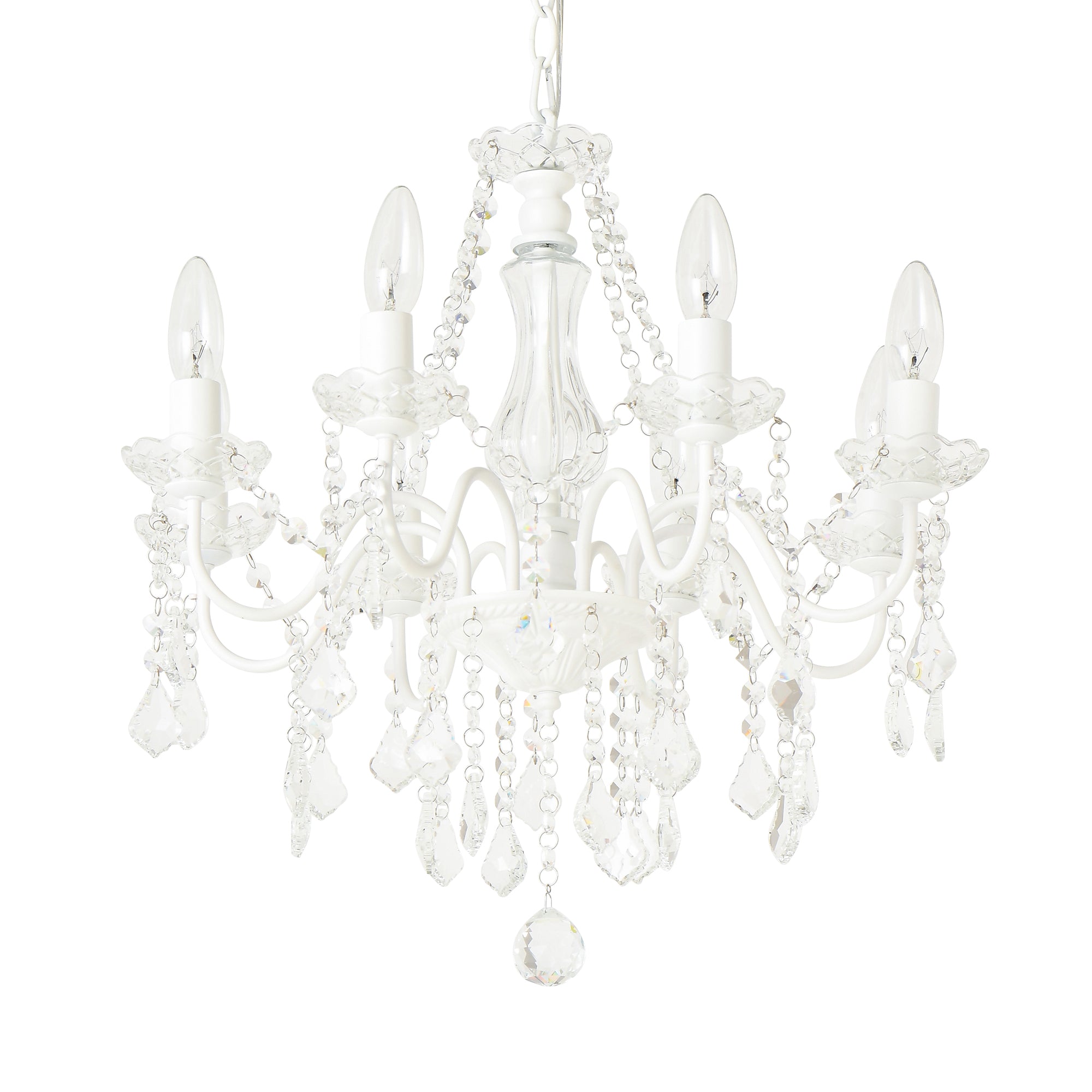 アントイン シャンデリア 8灯 ホワイト | Francfranc（フランフラン