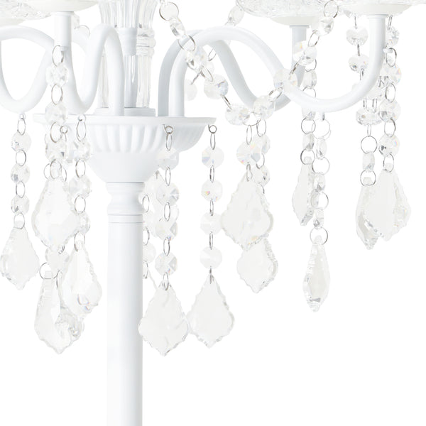 アントイン フロアシャンデリア 5灯 ホワイト | Francfranc（フラン