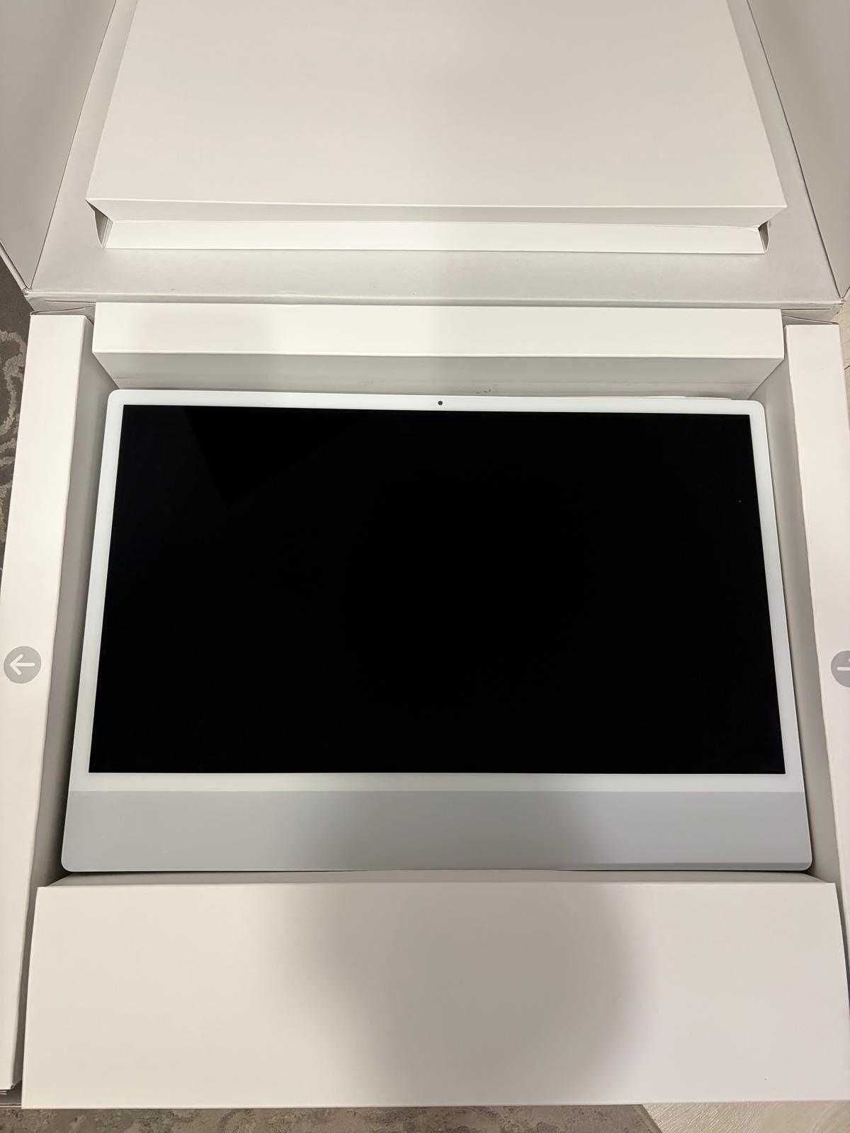 Vând iMac 24'' procesor M1, 8GB, 512GB SSD, 8-core, Silver Fullbox