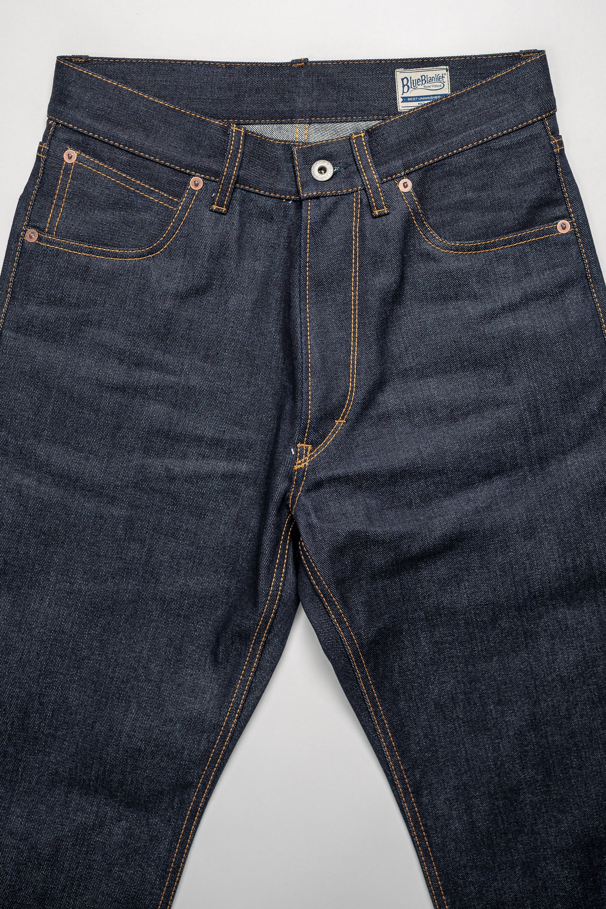 Blue Blanket P09 IT128 Wide Straight Leg - 13oz Candiani Riserva