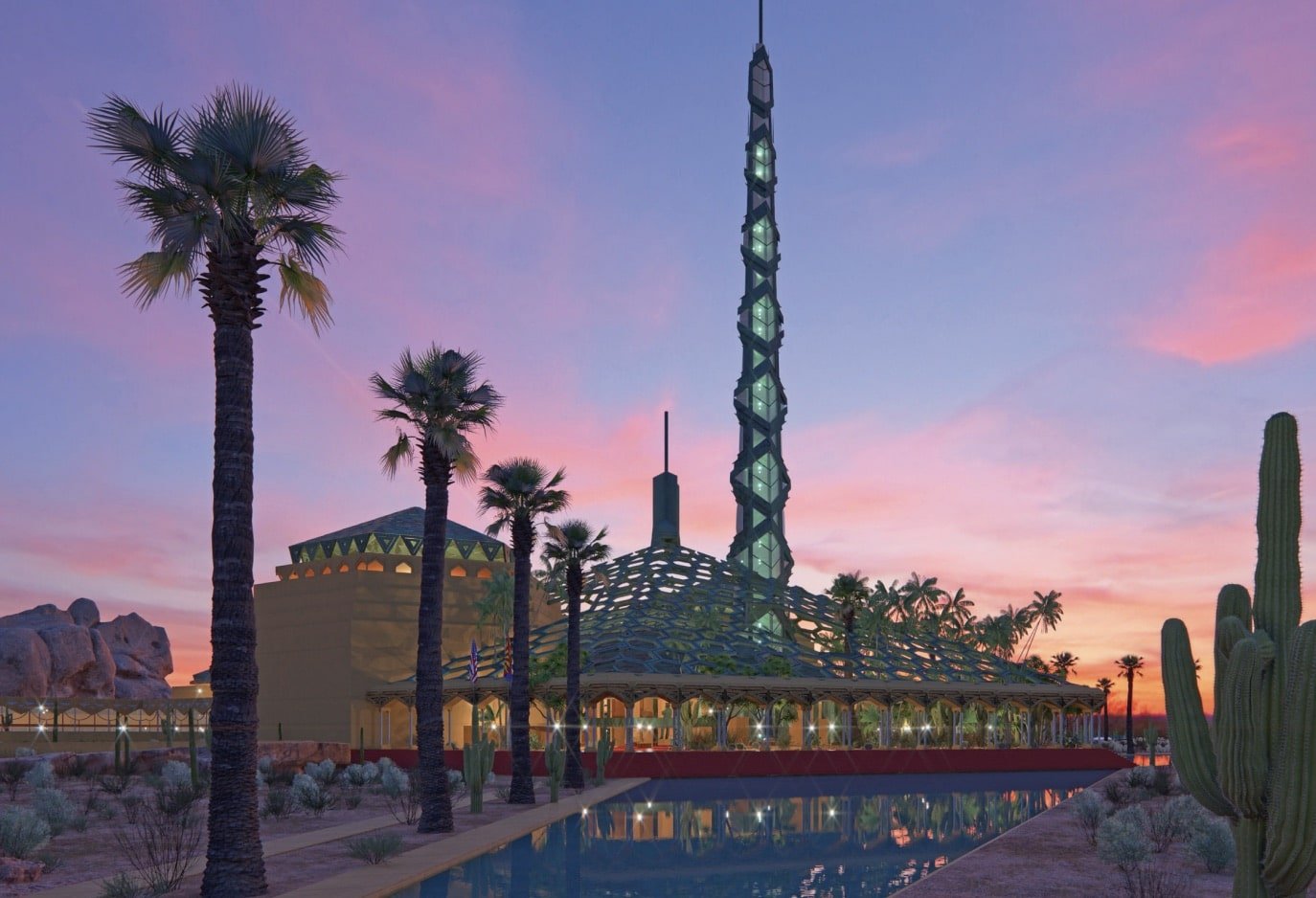 Never Before Seen Look at Frank Lloyd Wright's Unbuilt Arizona