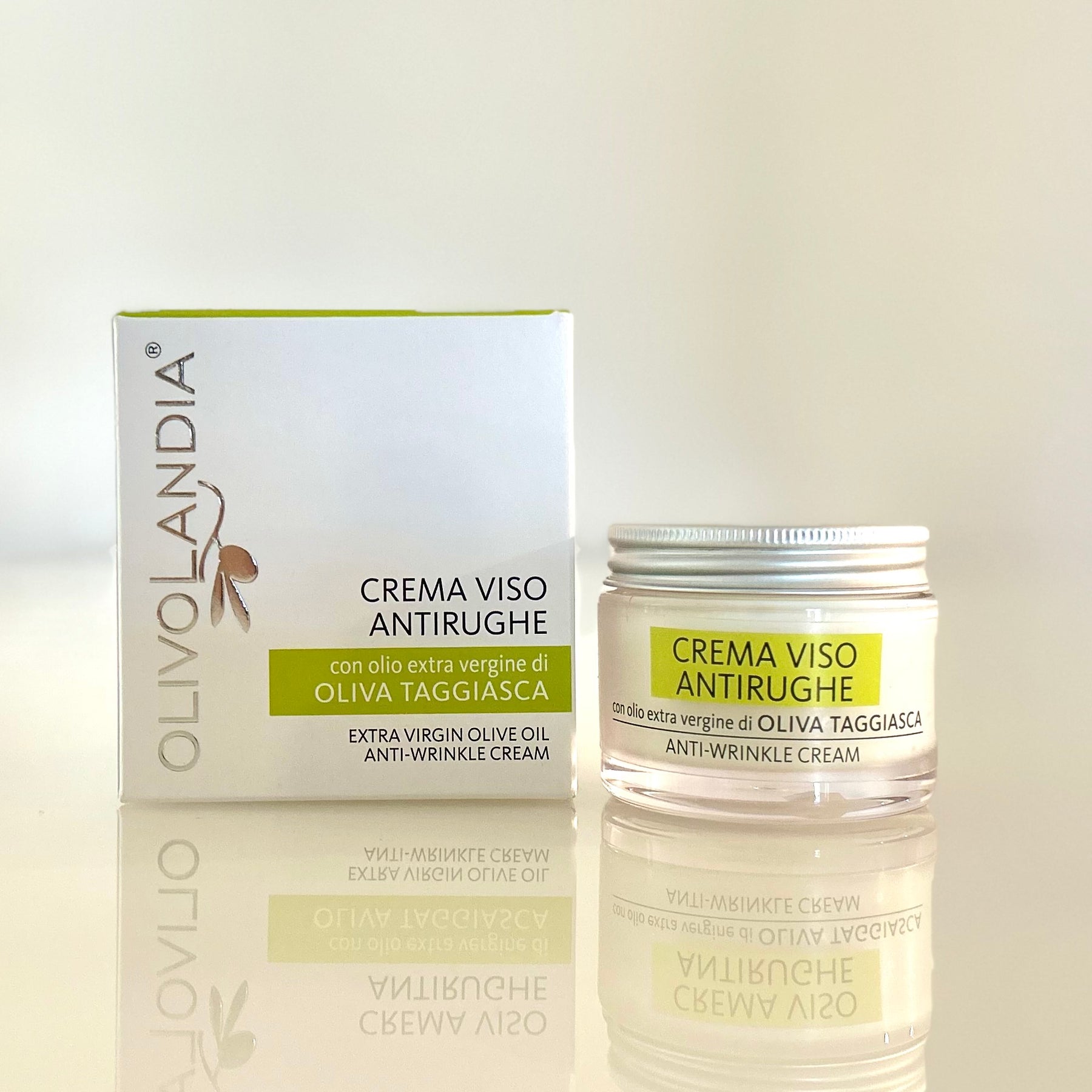 無農薬オリーブオイルから生まれたフェイスクリーム シワ改善 50ml