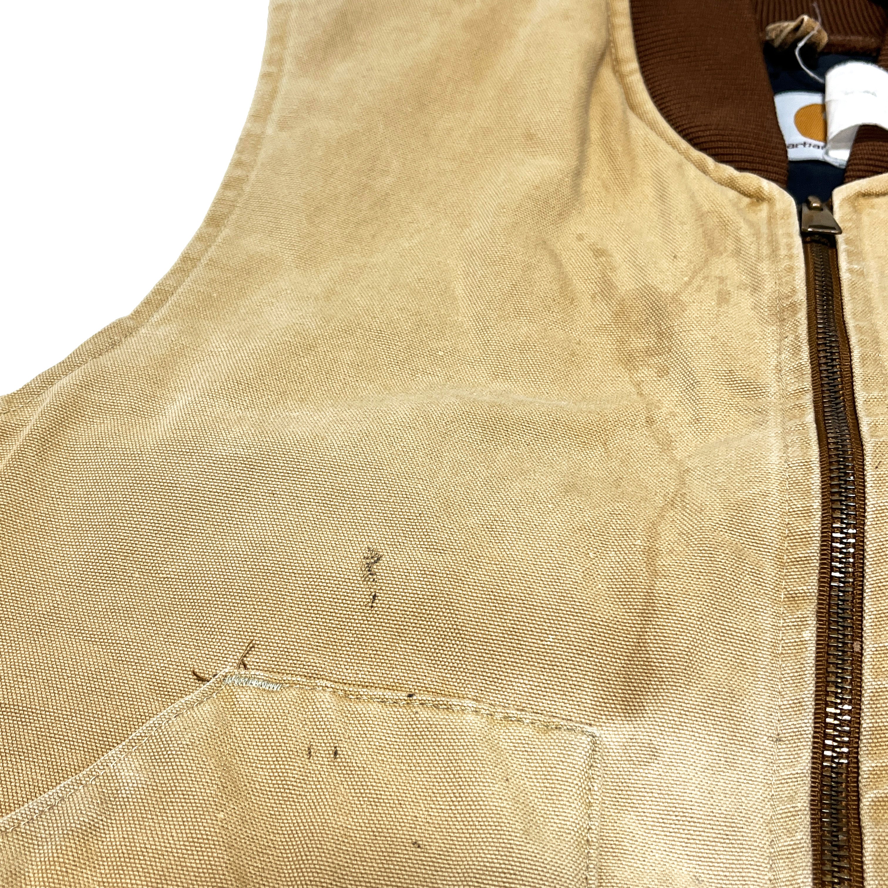 17 アメリカ製 Carhartt ダックベスト ベージュ Size (XL)位 – frgeek