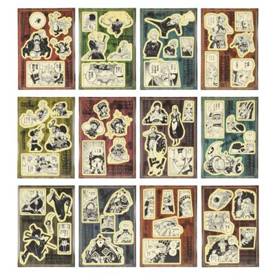 ONE PIECE』カスタムステッカーコレクション（全12種／ランダム1種入り