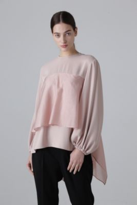 ADORE(アドーア)の◇コンパクトサテンブラウス通販 | 集英社HAPPY PLUS