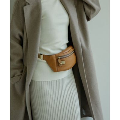 Whim Gazette(ウィム ガゼット)の【ORSETTO】レザーボディバッグ通販