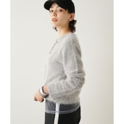 Whim Gazette(ウィム ガゼット)の【THE PAUSE】ファーニットクロップド