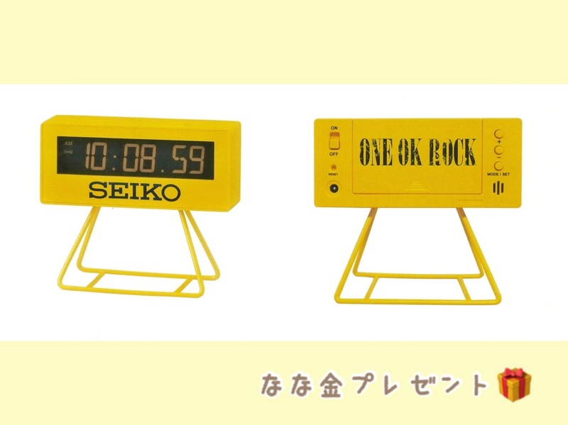 金曜朝7時は、、なな金プレゼント☆ONE OK ROCK × SEIKO ミニタイマー