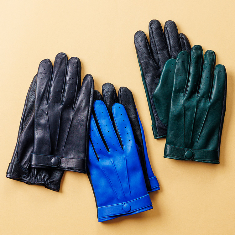 平田商店】パンチングレザー ドレスグローブ（スマホ対応） | 藤巻百貨店