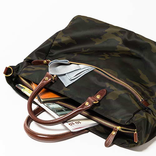 Folna】迷彩ナイロンブリーフバッグ 藤巻百貨店限定モデル | 藤巻百貨店