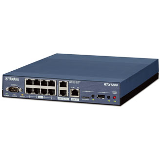 YAMAHA RTX1200でスイッチングHUB | 電子部品・電源は富士和電子