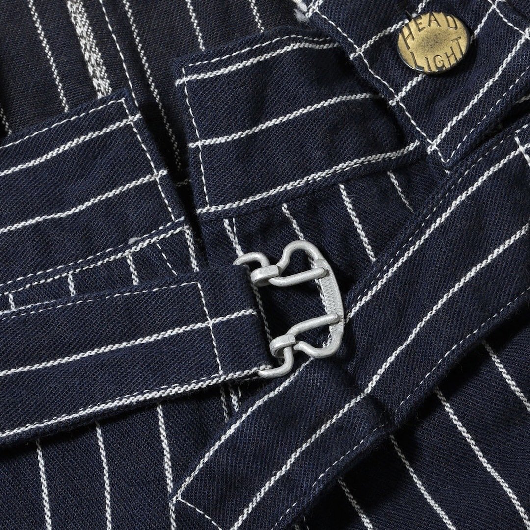 HEADLIGHT [ヘッドライト] 8oz. SPECIAL WOVEN STRIPE DENIM LOW BACK