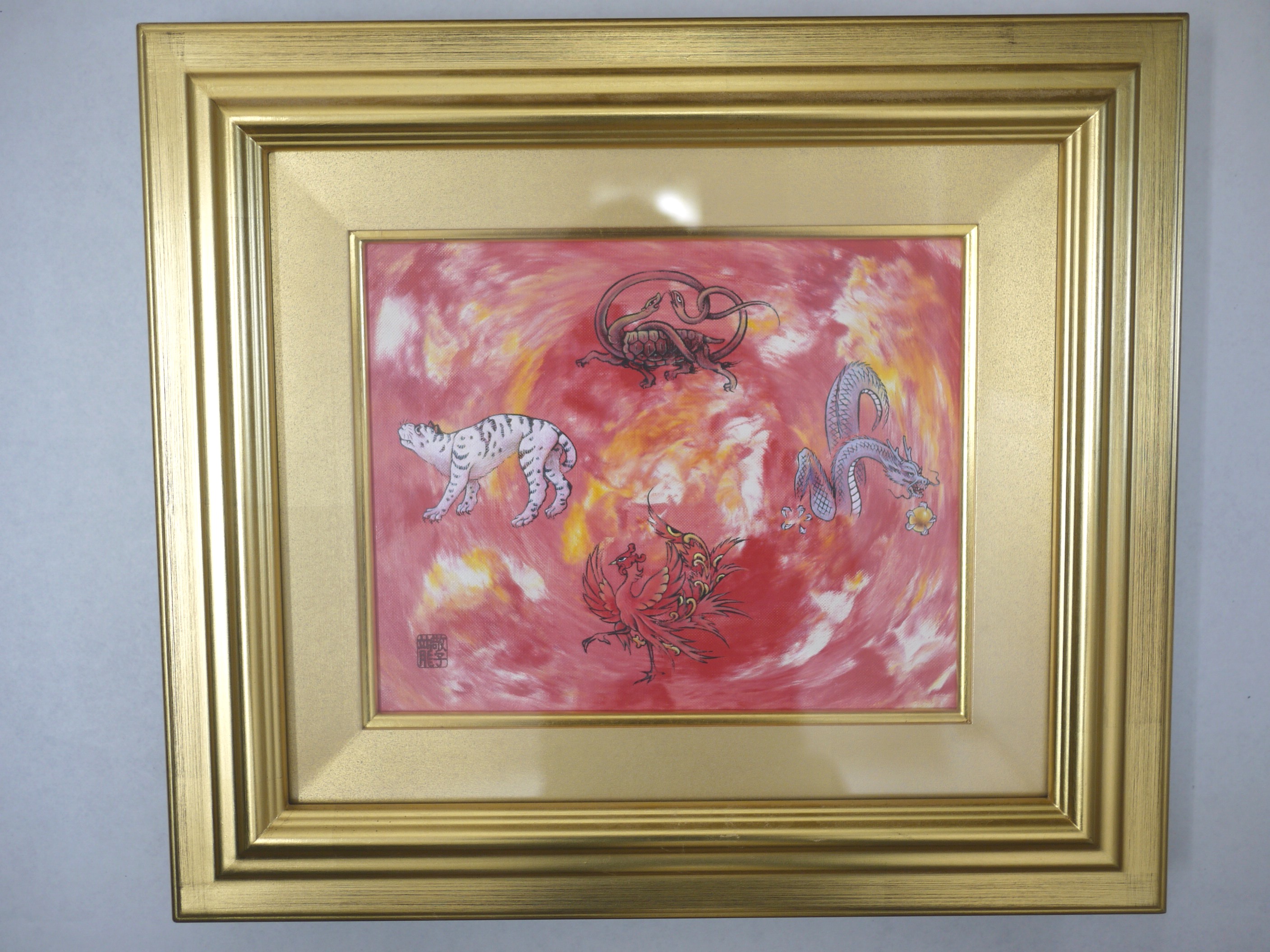 恋愛運アップ！龍敬子Keiko Ryu／元値100万円！スピリチュアルアート