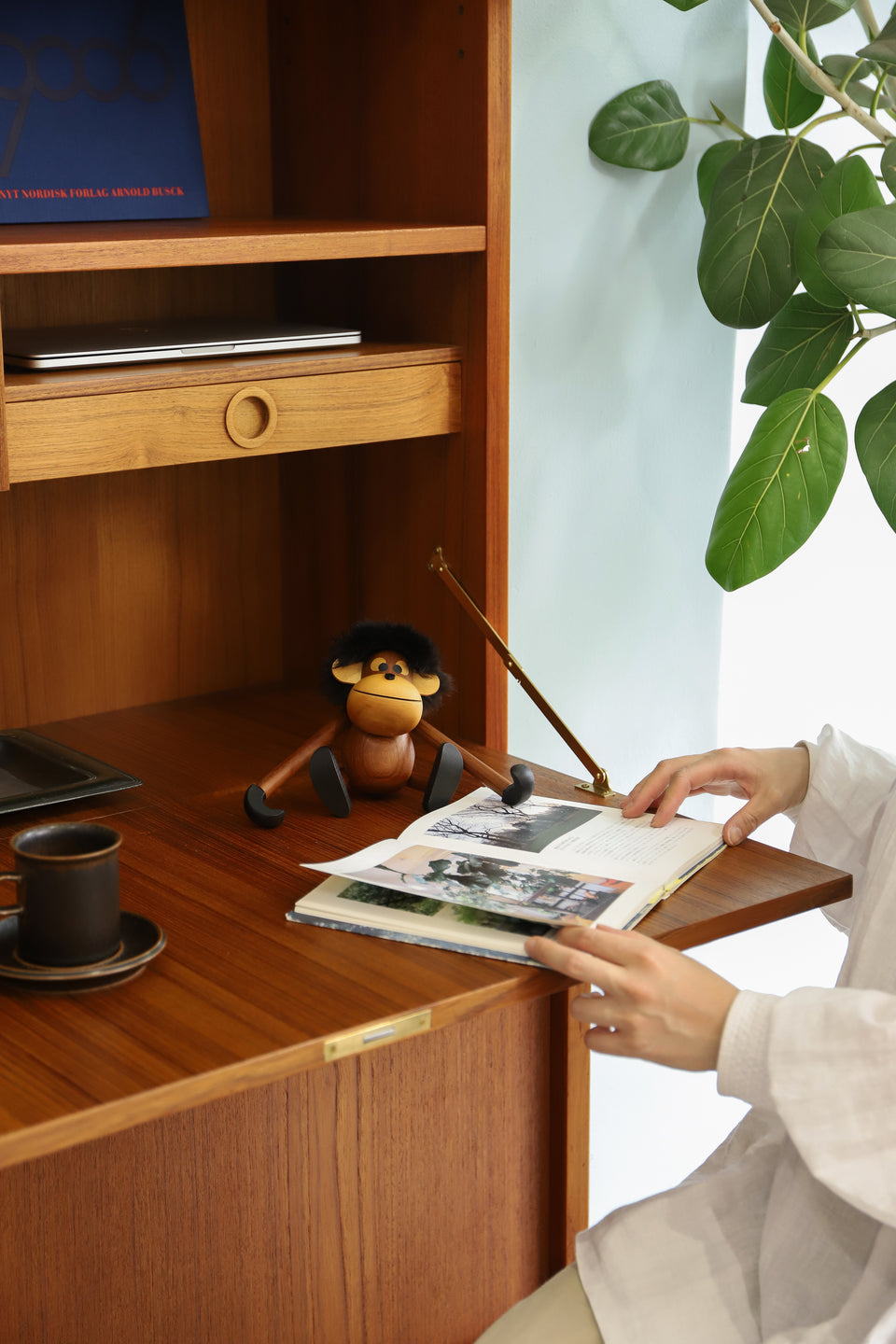 デンマークヴィンテージ 木製 人形 オブジェ/Danish Vintage Wooden