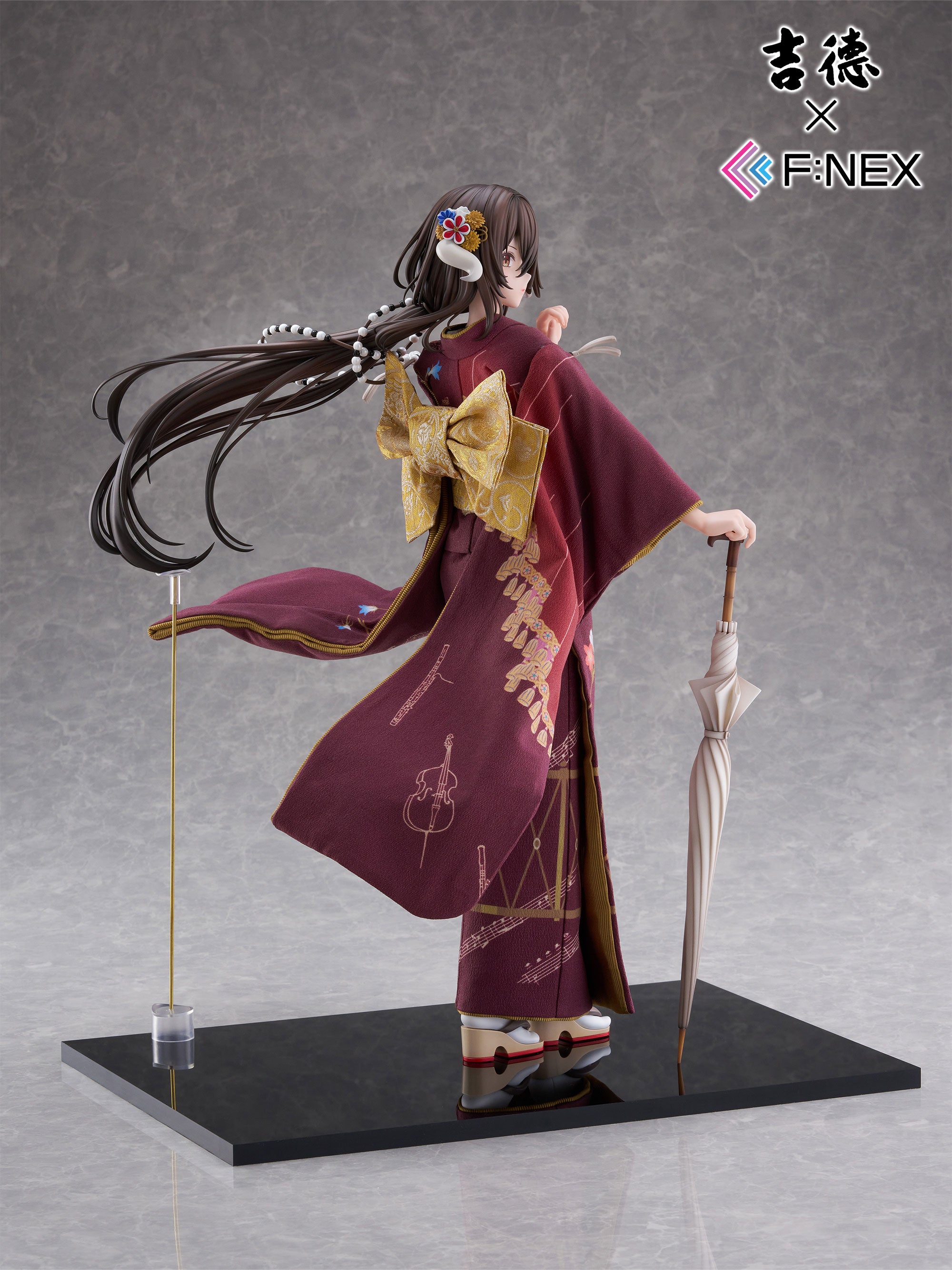 吉徳×F:NEX 三笠 青花小町ver. -日本人形- 1/4スケールフィギュア