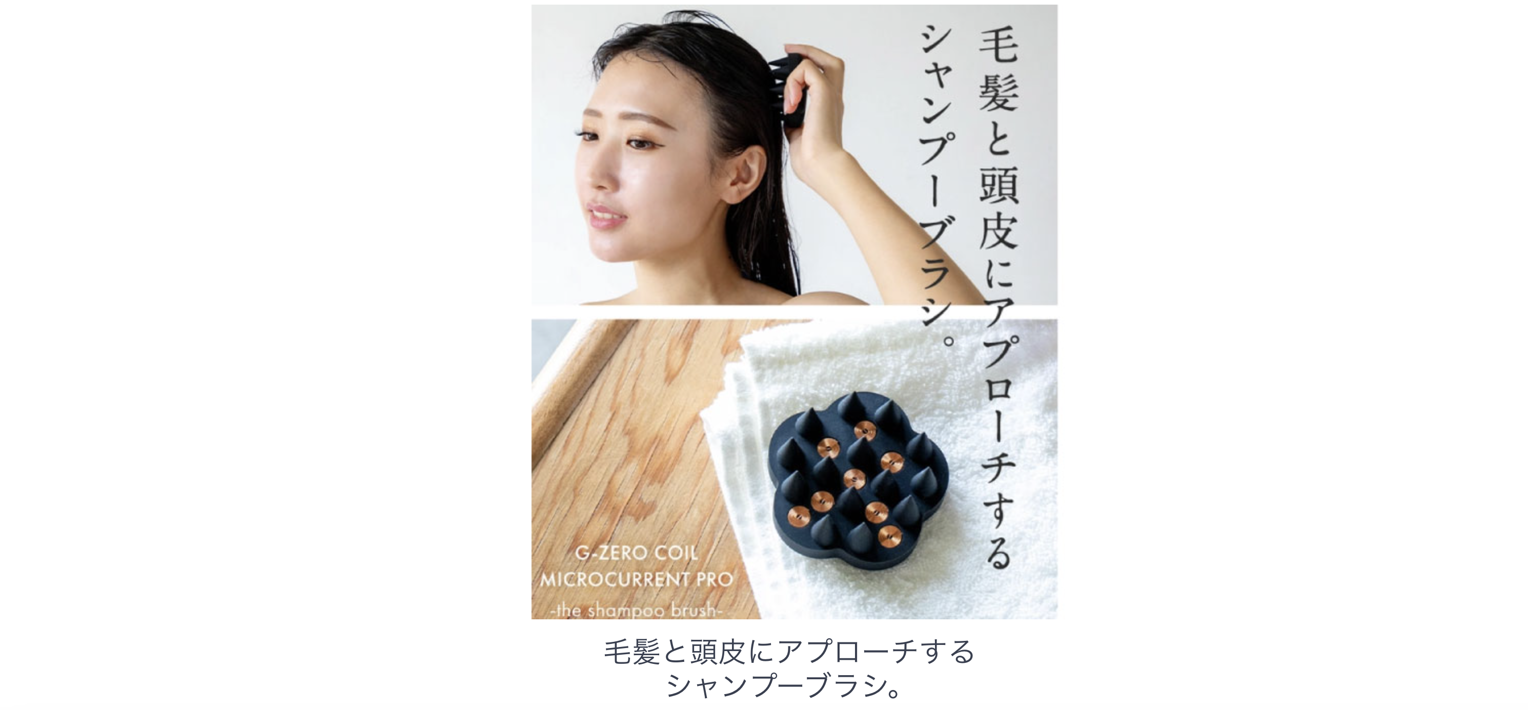 G-ZERO マイクロカレント プロ ザ シャンプーブラシの通販情報 - 風船